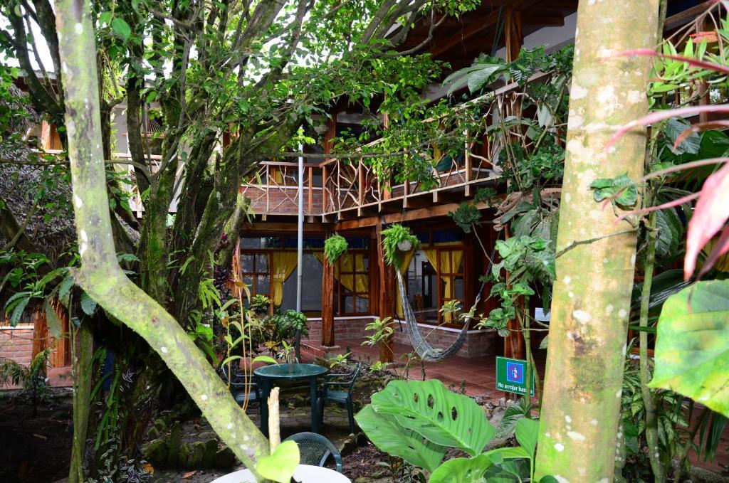 Hostal Las Palmas Puyo Bagian luar foto